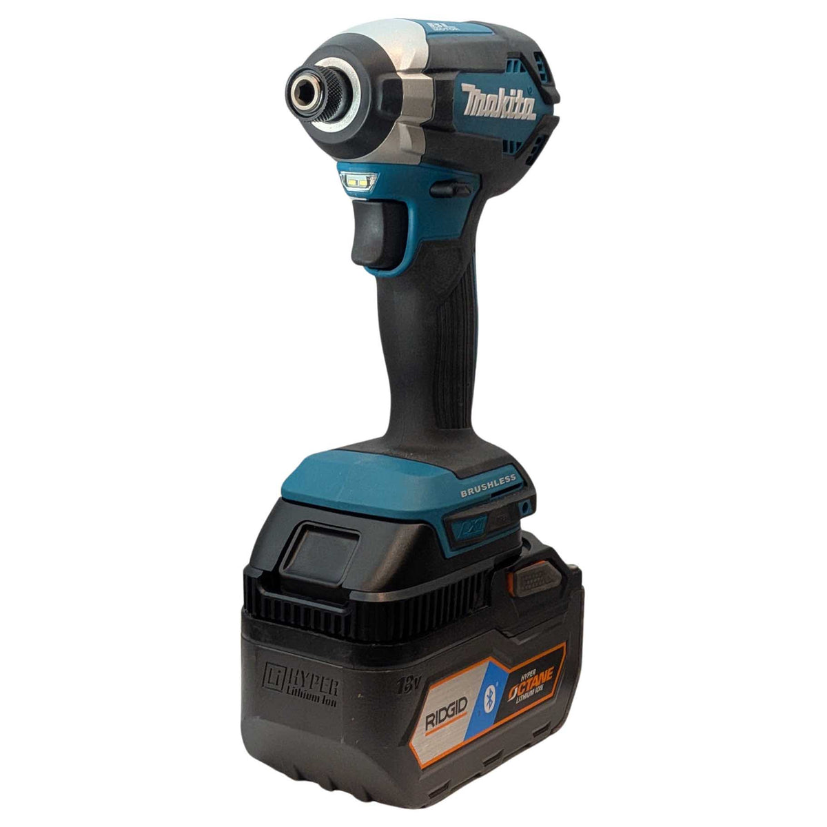 RIDGID 18V to Makita 18V Battery Adapter