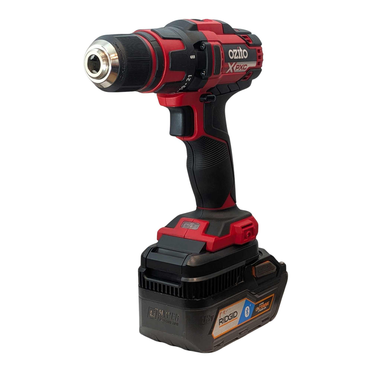 RIDGID 18V to Ozito PXC 18V Battery Adapter