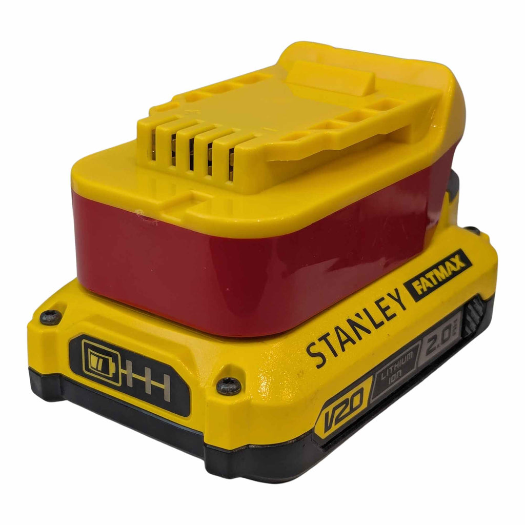 Stanley FATMAX V20 to DeWalt 20V Battery Adapter