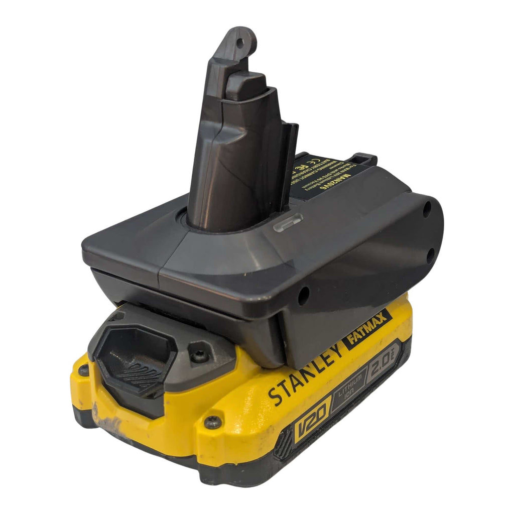 Stanley FATMAX V20 to Dyson V6 Battery Adapter