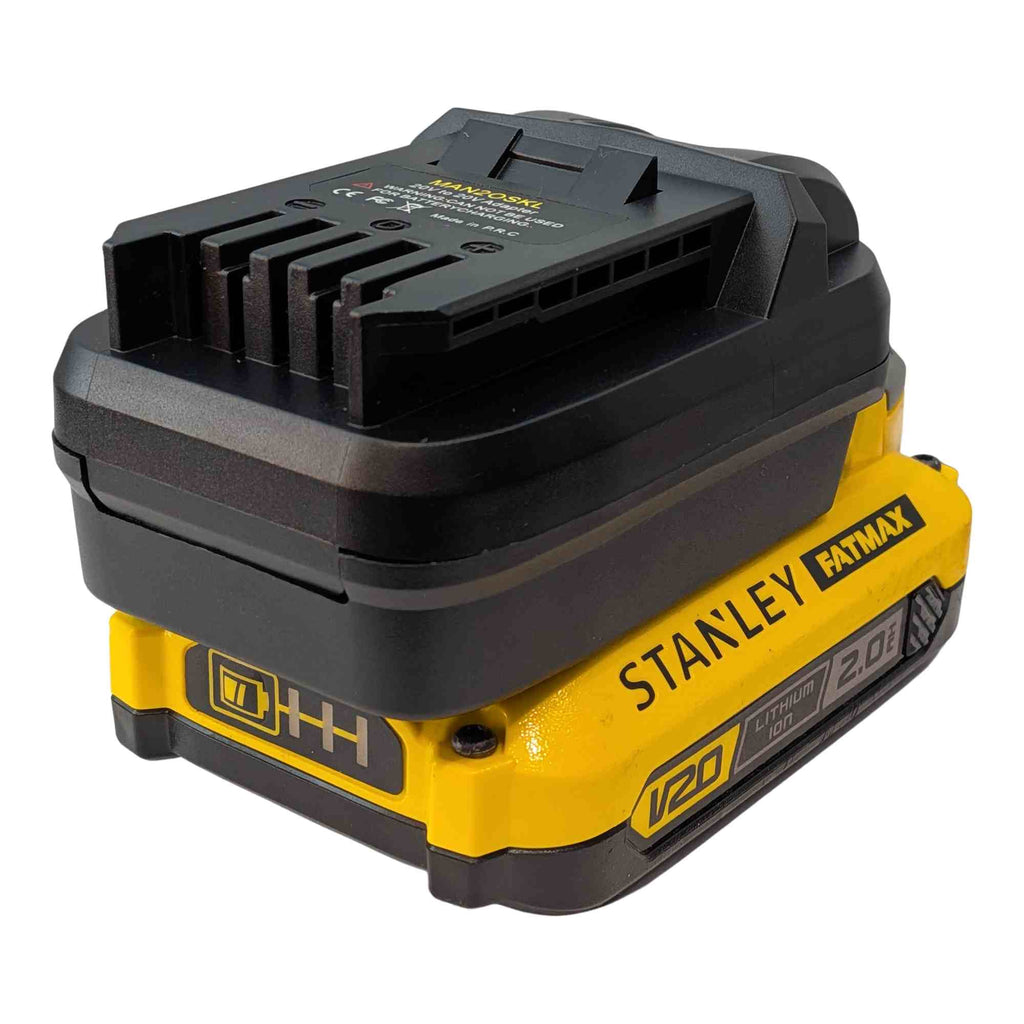 Stanley FATMAX V20 to SKIL 20V Battery Adapter