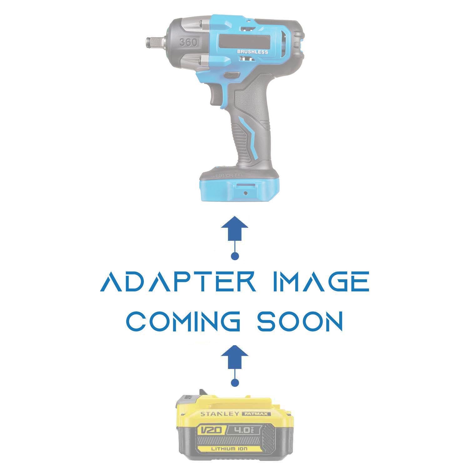 Stanley V20 to Mastercraft 20V (Blue) Battery Adapter
