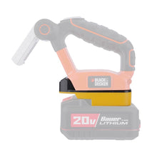 Load image into Gallery viewer, Bauer 20V to Black and Decker 20V Battery Adapter
