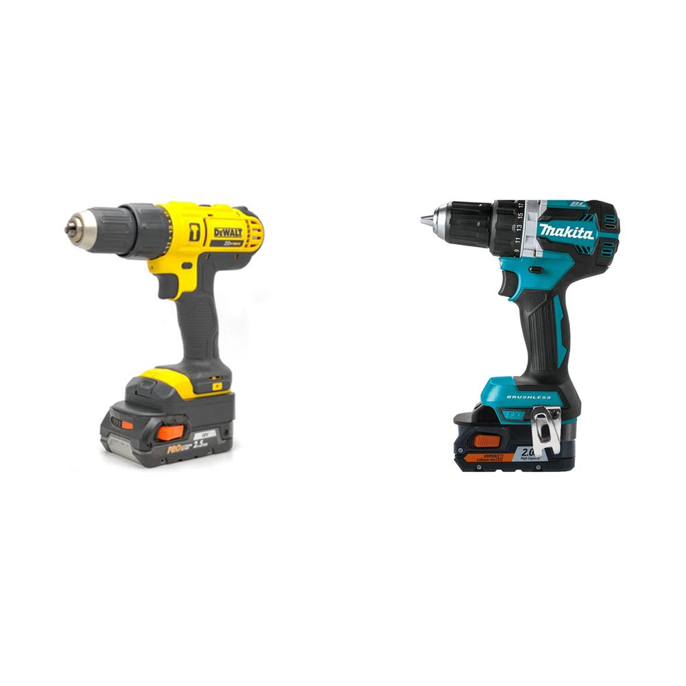 [Bundle] RIDGID 18V to DeWalt and Makita